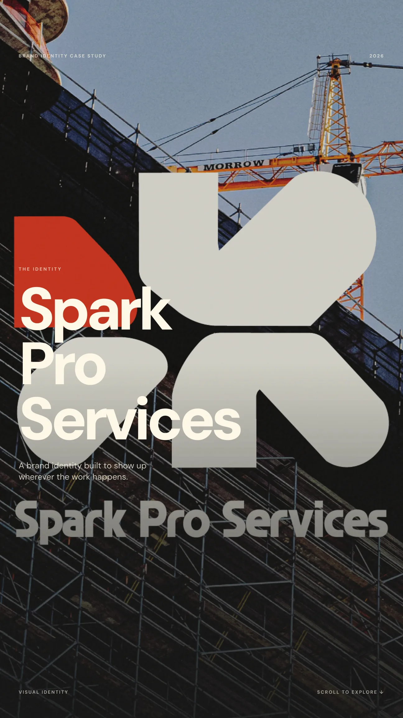 Spark Pro Services brand applications